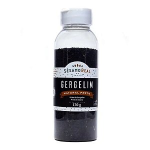 Gergelim Natural Preto 170g - Sesamo Real