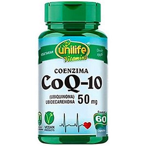 Coenzima Q10 concentrada 400mg 60 cáps - Unilife