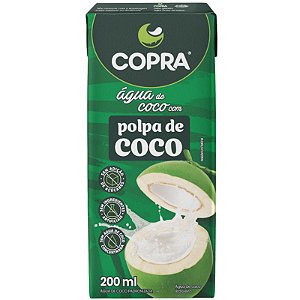 Água de Coco com Polpa de Coco 200ml - Copra