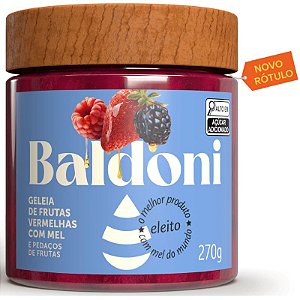 Geleia Frutas Vermelhas 270g - Baldoni