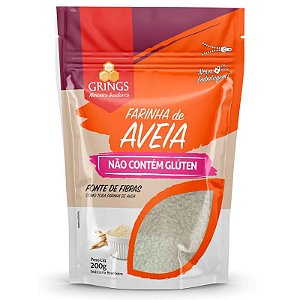 Farinha de Aveia Sem glúten 200g - Grings