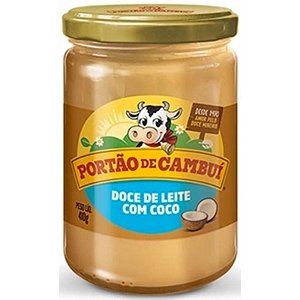 Doce de Leite com Coco Pastoso  400g - Portão de Cambui