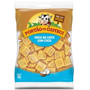 Doce de Leite com Coco Saco 200g - Portão de Cambui