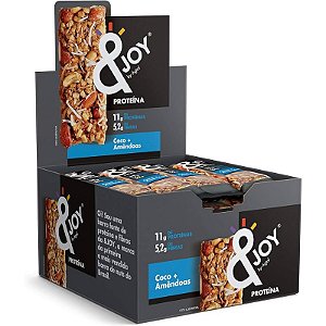 Barra Proteina Coco display 12uni de 35g - &Joy
