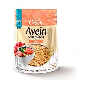 Farelo de Aveia sem Glúten Leve Croc 200g