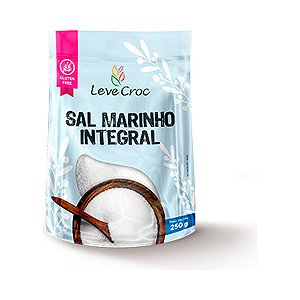Sal Marinho Integral Leve Croc 250g