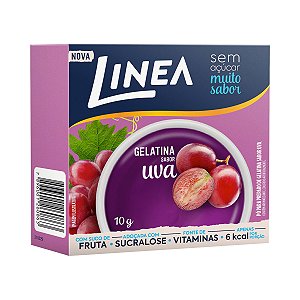 Gelatina Linea Uva 10g