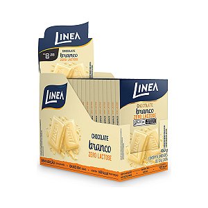 Chocolate Branco Linea Zero Lactose 15 Unidades de 30g