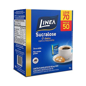Adoçante em Pó Linea Sucralose 70 Sachês