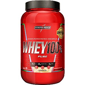 Whey 100% Pure Baunilha Pouch 900g - Integralmédica