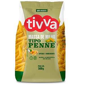 Macarrão Penne Sem Glúten Original Tivva 500g