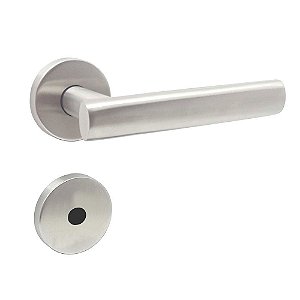 Fechadura de Inox Banheiro Cromado 55mm MI910 Turim Papaiz