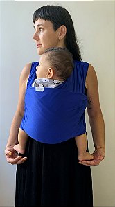 Sling de Argolas para Bebê Eco Cru