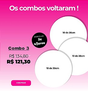 Combo 3 ( Cakes 3mm )