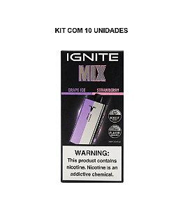 KIT ATACADO COM 10 IGNITE V400 MIX 40000 PUFFS SABORES
