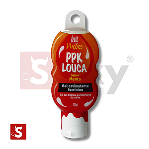 PPK Louca Gel Estimulante feminino sabor menta - 15g