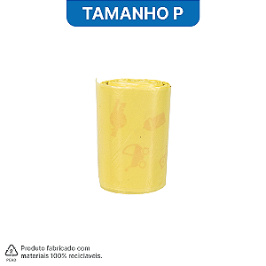 01 Rolo com 40 sacos plásticos aromatizados HomeBag Baby Refil P