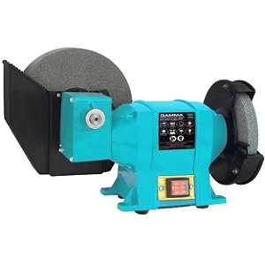 Motoesmeril Afiador de Bancada Gamma G1689BR com Cubeta de Água 350W 110v 220v Ef2