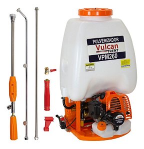 Pulverizador Costal a Gasolina Vulcan Vpm260 25lts 26cc 0,9hp 2t Pc5