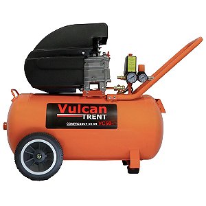 Compressor de Ar Vulcan Vc50-1 50lts 2,5hp 8bar 127v Vc5