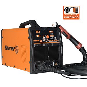 Inversor de Corte Plasma Compressor Embutido Smarter Minicut 45P140A 220v Cs7