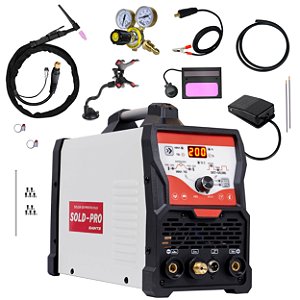 Inversor Solda Sold-Pro 220v Tig Protocolo Dentário St0