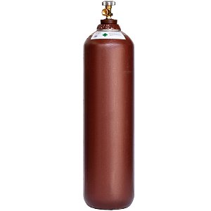 Cilindro para Gás de Solda Argônio 7m³ 40lts Nacional Arg40lts