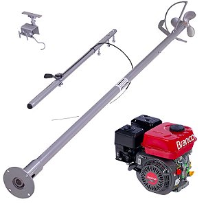 Motor de Popa a Gasolina B4t 7,5hp 212cc 4t Rabeta Girafer Original 2259 Horizontal 1,7mts Rs8