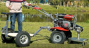 Motocultivador Gasolina 7,5hp Roçadeira Frontal e BigaTb7