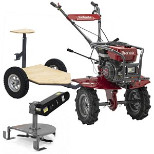 Motocultivador Gasolina 7,5hp Roçadeira Frontal e BigaTb7