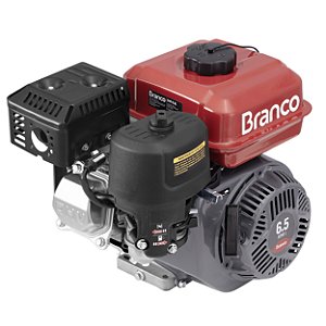 Motor Estacionário a Gasolina Branco B4T6.5L 6,5hp 196cc Bl6