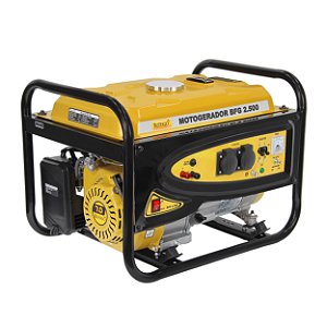 Gerador de Energia Elétrica a Gasolina Buffalo Bfg 2500 2,6KW 12v 110/220v 4t 7hp 60736 Gg7