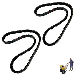 Correia de Transmissão Buffalo 86.4cm para Motocultivador 8384 ( Par ) Z50