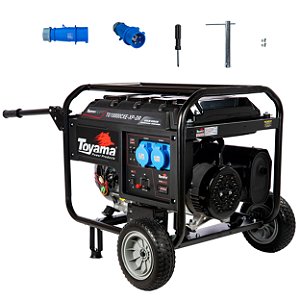Gerador de Energia Toyama TG10000CXEXPDR a Gasolina Monofásico 115v 230v 9kW Gt7