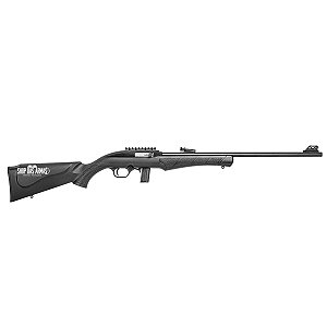 RIFLE CBC SEMIAUTOMÁTICO 7022 CALIBRE .22 LR CANO 21″ CORONHA POLÍMERO PRETO