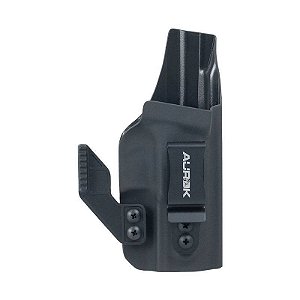 COLDRE VELADO AUROK KYDEX COM ABA GLOCK G17/G19/G45 PRETO