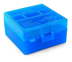 CAIXA PARA 100 CARTUCHOS - 5.56/.223 - AZUL