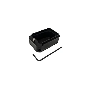 BUMPER CARREGADOR GLOCK ALUMINIO +2 MUNIÇÕES