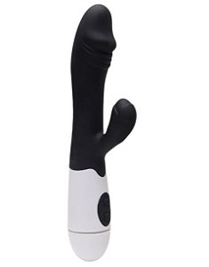 Vibrador Ponto G - Recarregável Pretro