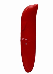 Vibrador Golfinho - Vermelho