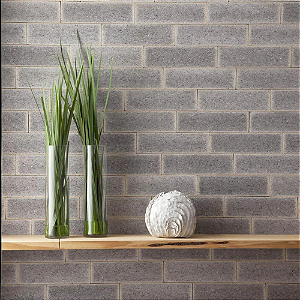 Brick Contemporâneo Silver 7x23cm M²