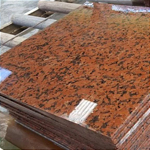 Piso de Granito Vermelho Brasília Comercial  57X57cm M²