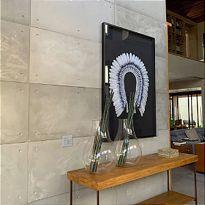 Revestimento 3D de Cimento Placa Industrial 100x45cm M²