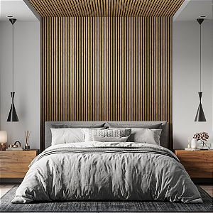 Painel Ripado Crosswall Birch Wood 280x12cm (Caixa com 3,02m²)