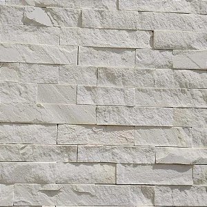 Filete Branco de Pedra São Tomé Canjiquinha 3cm - M²