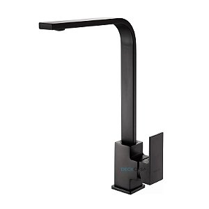 Torneira Gourmet Cozinha Com Misturador Preto Fosco DC-6017P
