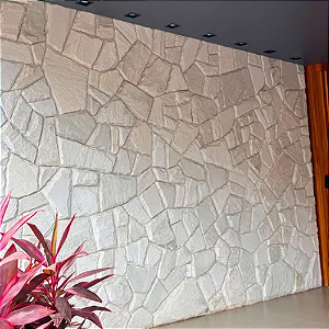 Revestimento Quartzito Atacama Branco Cinza - M²