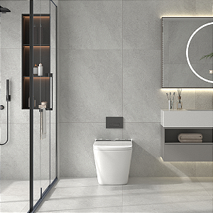 Porcelanato Acetinado Limestone Off White 90x90cm Delta - M²