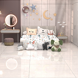 Porcelanato Polido Obelisco Off White 120x120cm Delta - M²