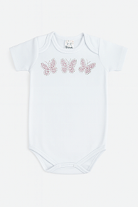 Body Borboleta Strass Xinenem